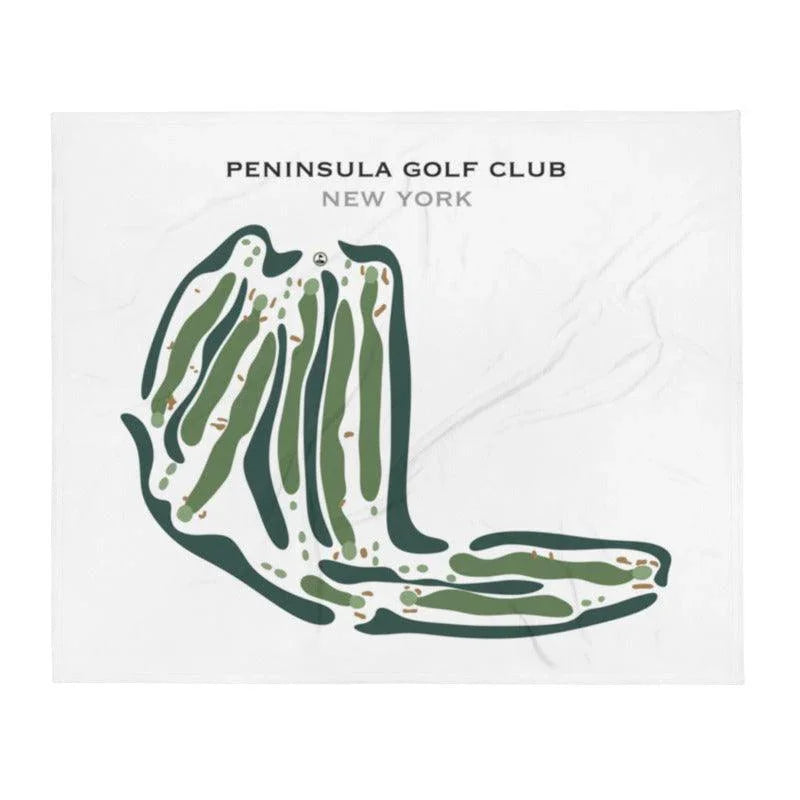 Peninsula Golf Club, New York - Printed Golf Courses