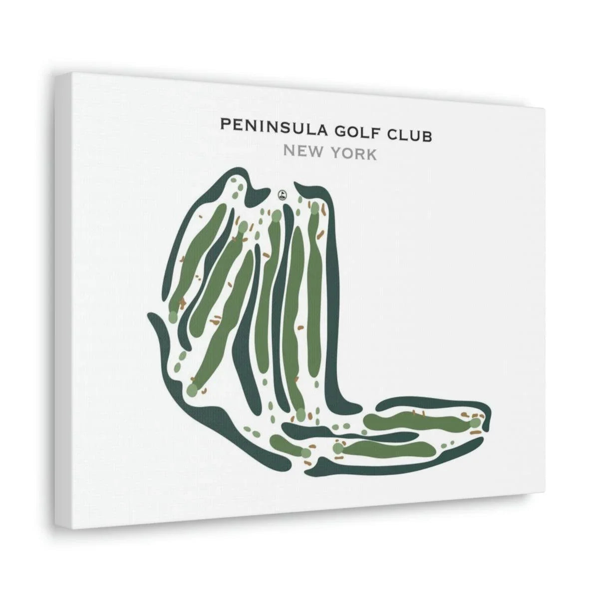 Peninsula Golf Club, New York - Printed Golf Courses
