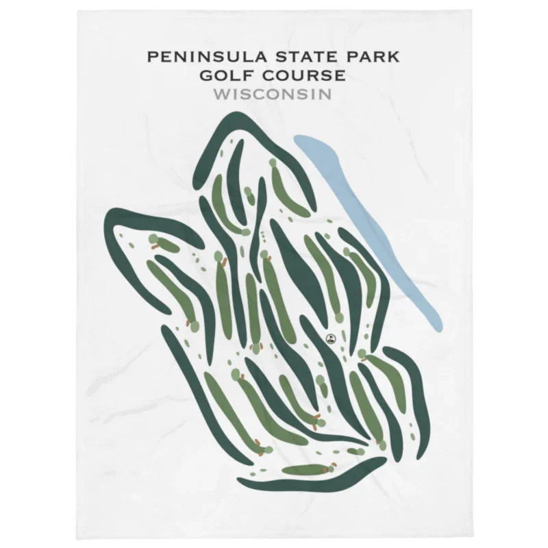 Peninsula State Park Golf Course, Wisconsin - Printed Golf Courses