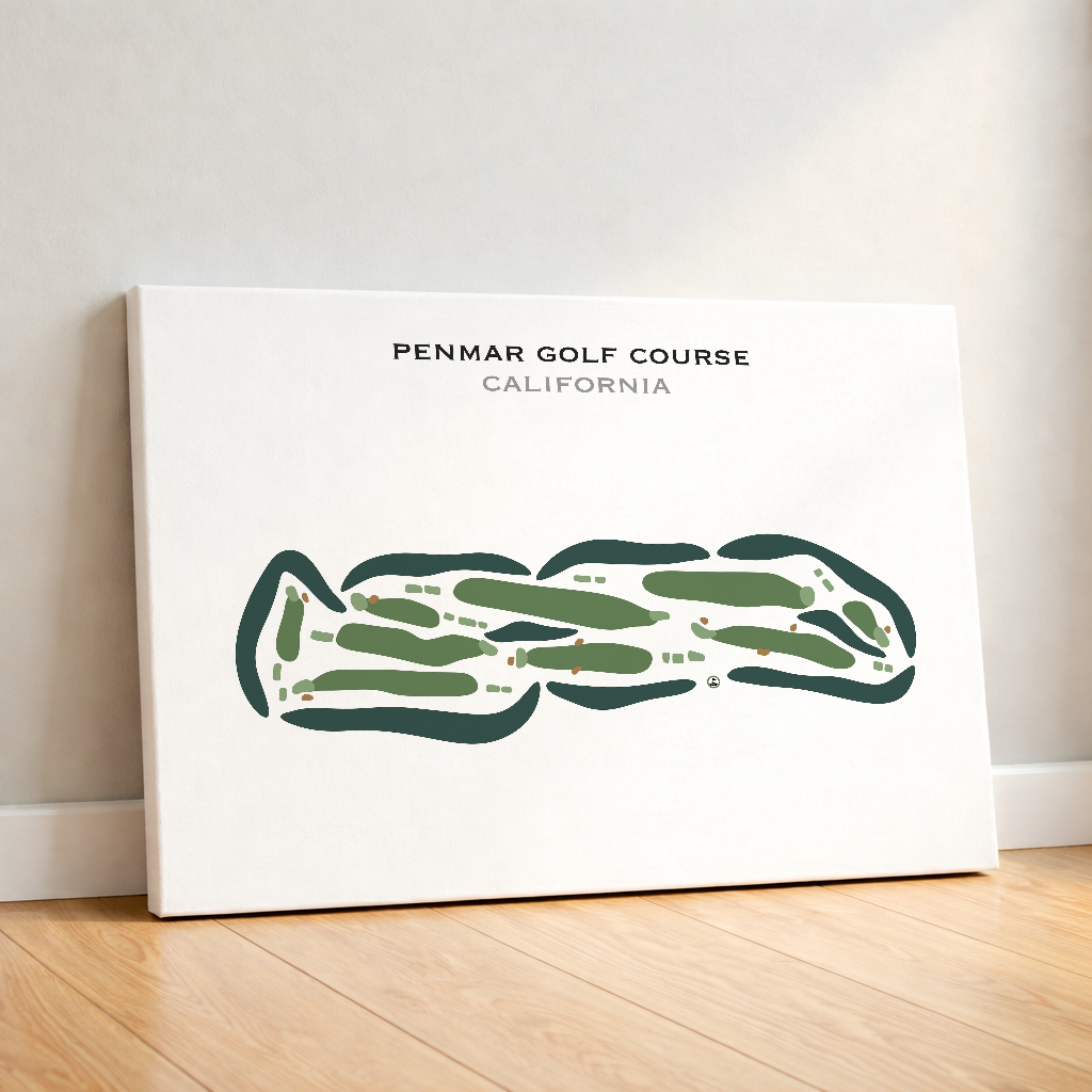 Penmar Golf Course, California - Printed Golf Courses