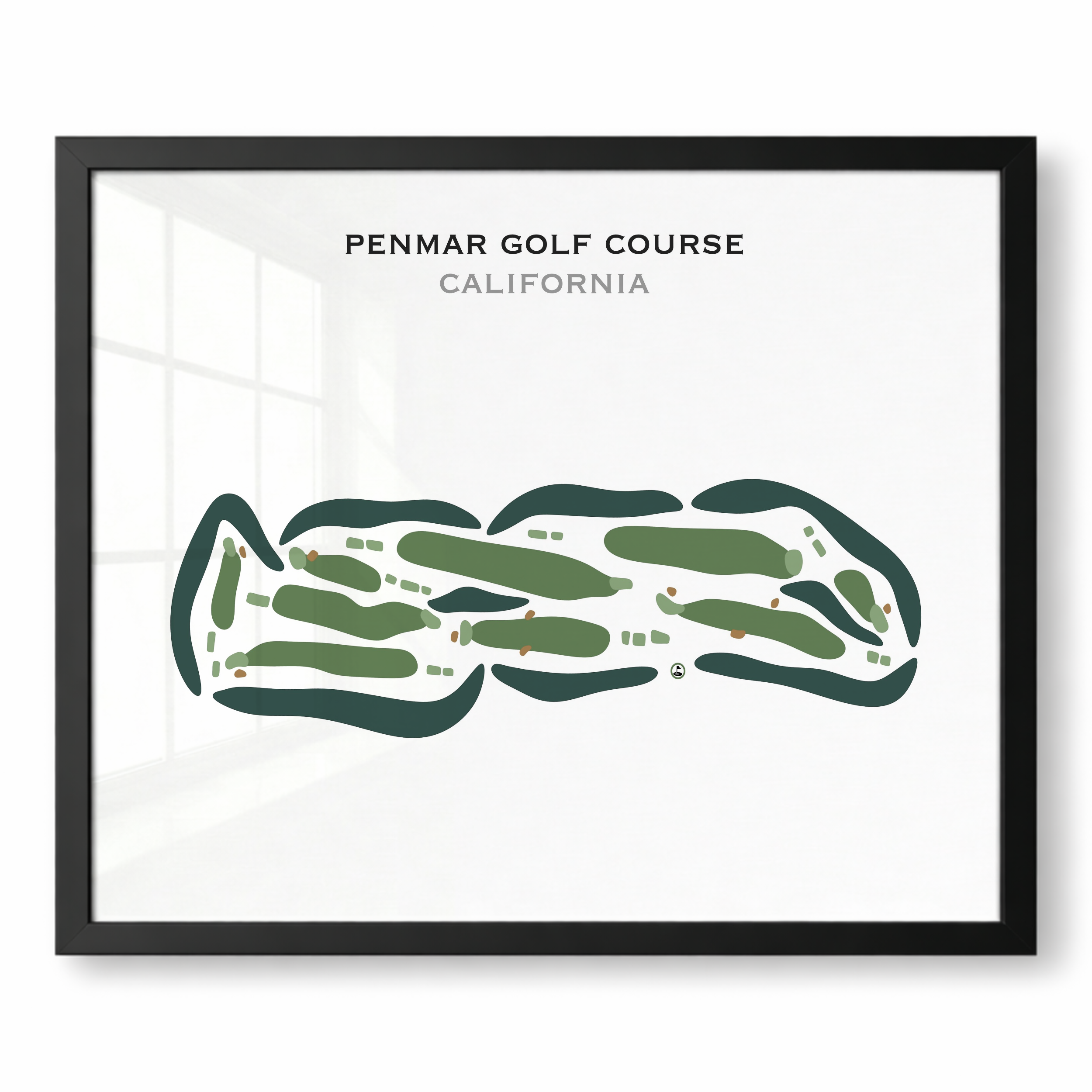 Penmar Golf Course, California - Printed Golf Courses