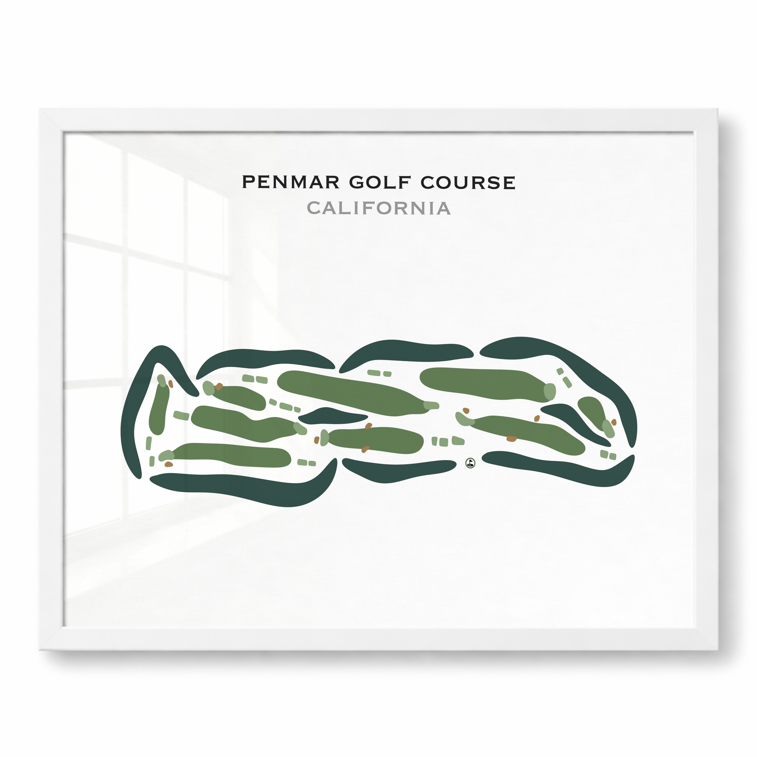 Penmar Golf Course, California - Printed Golf Courses