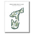 Penn Oaks Golf Club, Pennsylvania - Printed Golf Course