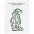 Penn State University - The Blue Course, Pennsylvania - Printed Golf Courses