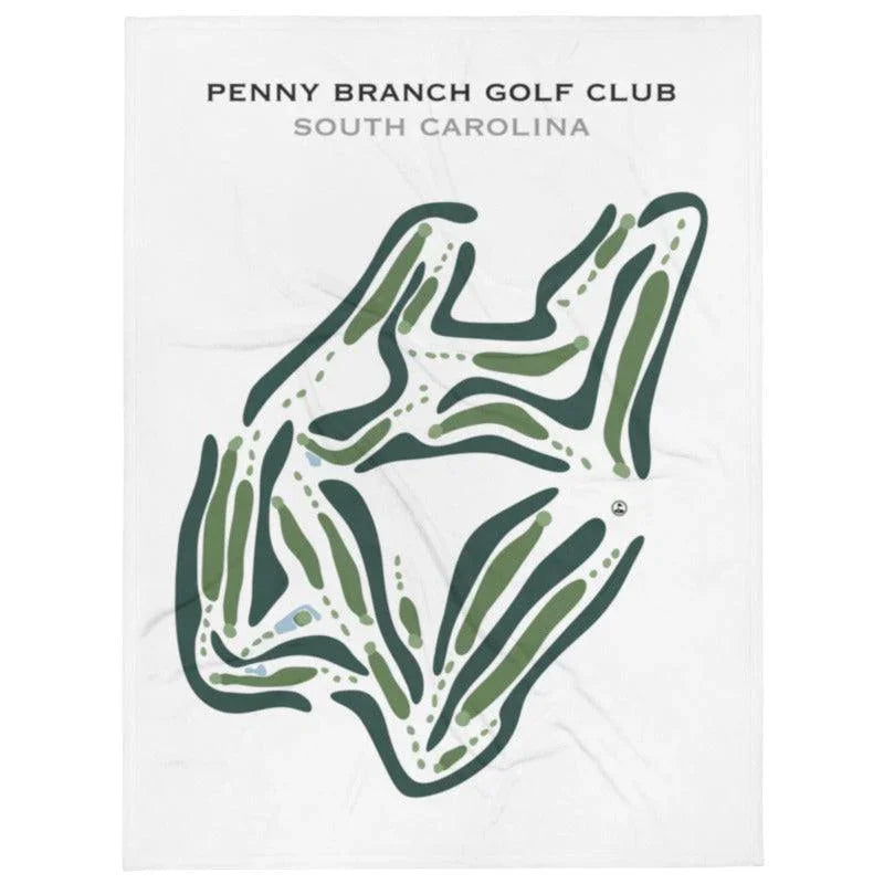 Penny Branch Golf Club, South Carolina - Printed Golf Course