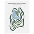 Pequabuck Golf Course, Connecticut - Printed Golf Courses