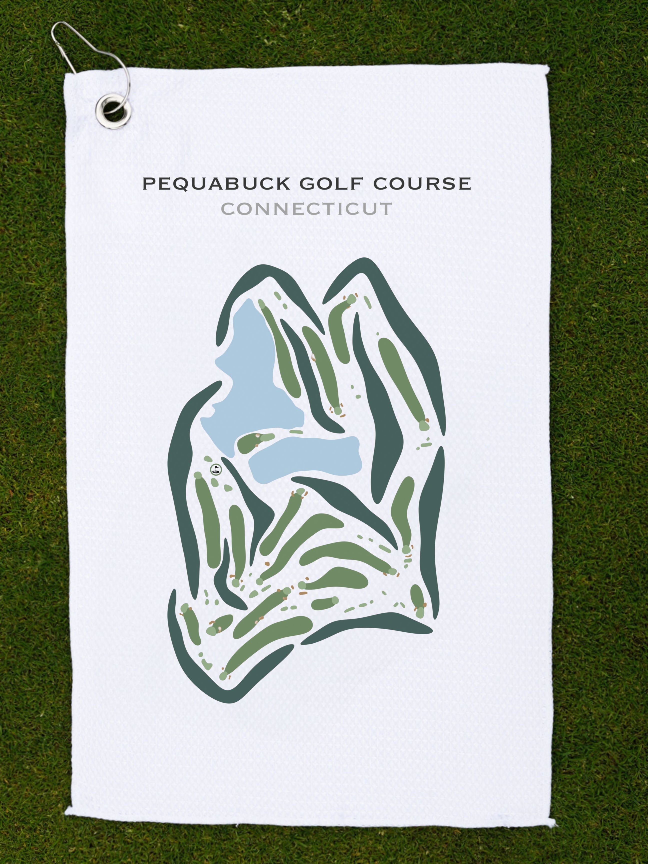 Pequabuck Golf Course, Connecticut - Printed Golf Courses