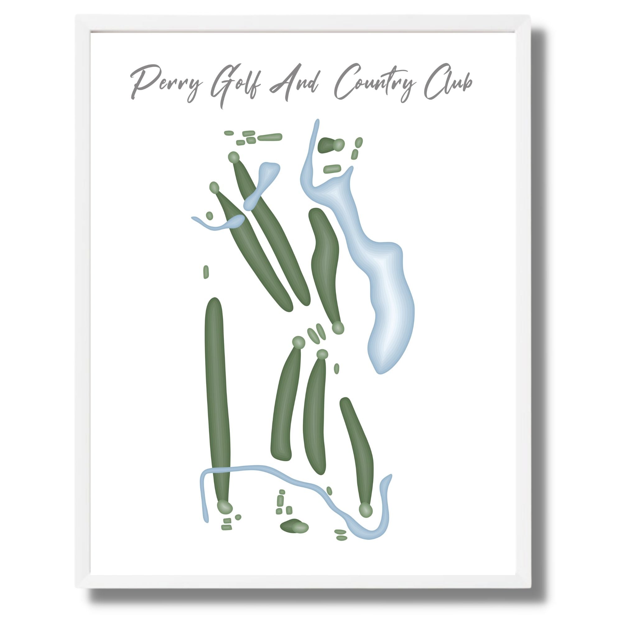 Perry Golf & Country Club, Oklahoma - Gradient Style