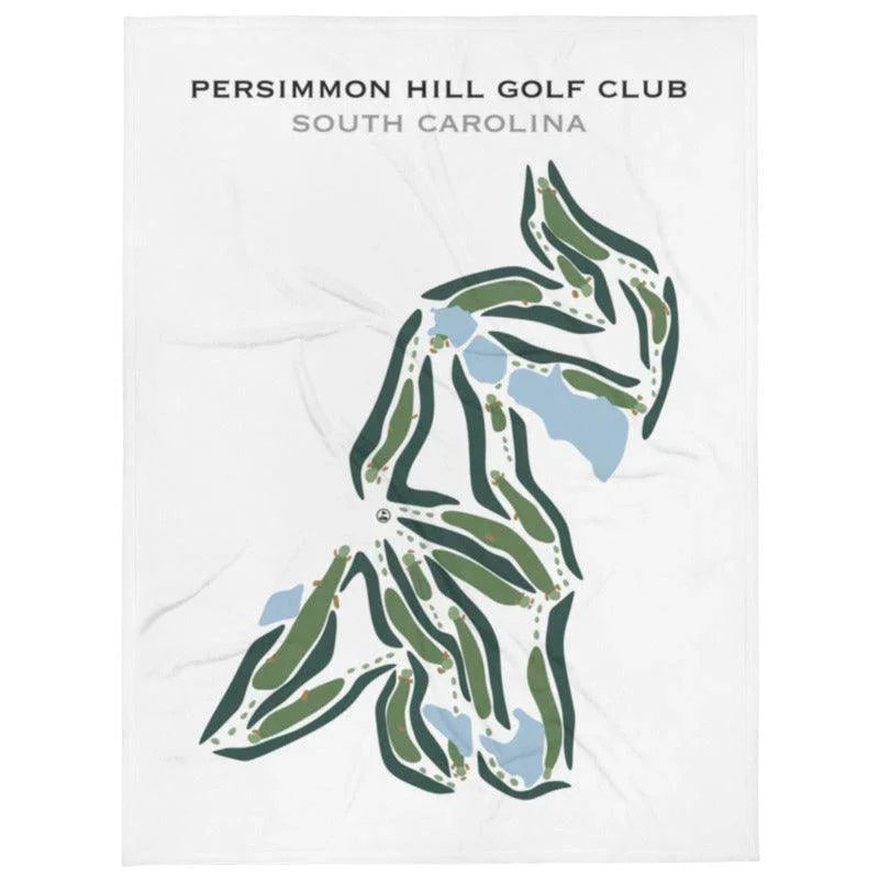 Persimmon Hill Golf Club, South Carolina - Printed Golf Courses