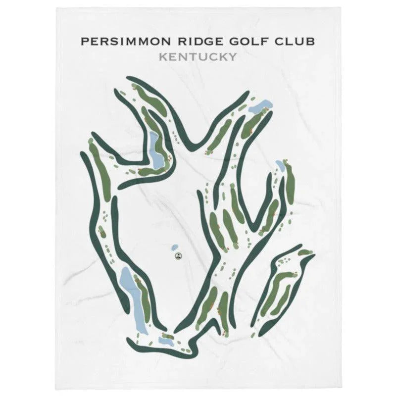 Persimmon Ridge Golf Club, Kentucky - Printed Golf Course