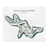 Pete Dye Golf Course, Indiana - Printed Golf Courses