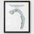 Pete Dye River Course of Virginia Tech, Virginia - Printed Golf Courses