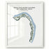 Pete Dye River Course of Virginia Tech, Virginia - Printed Golf Courses