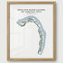 Pete Dye River Course of Virginia Tech, Virginia - Printed Golf Courses