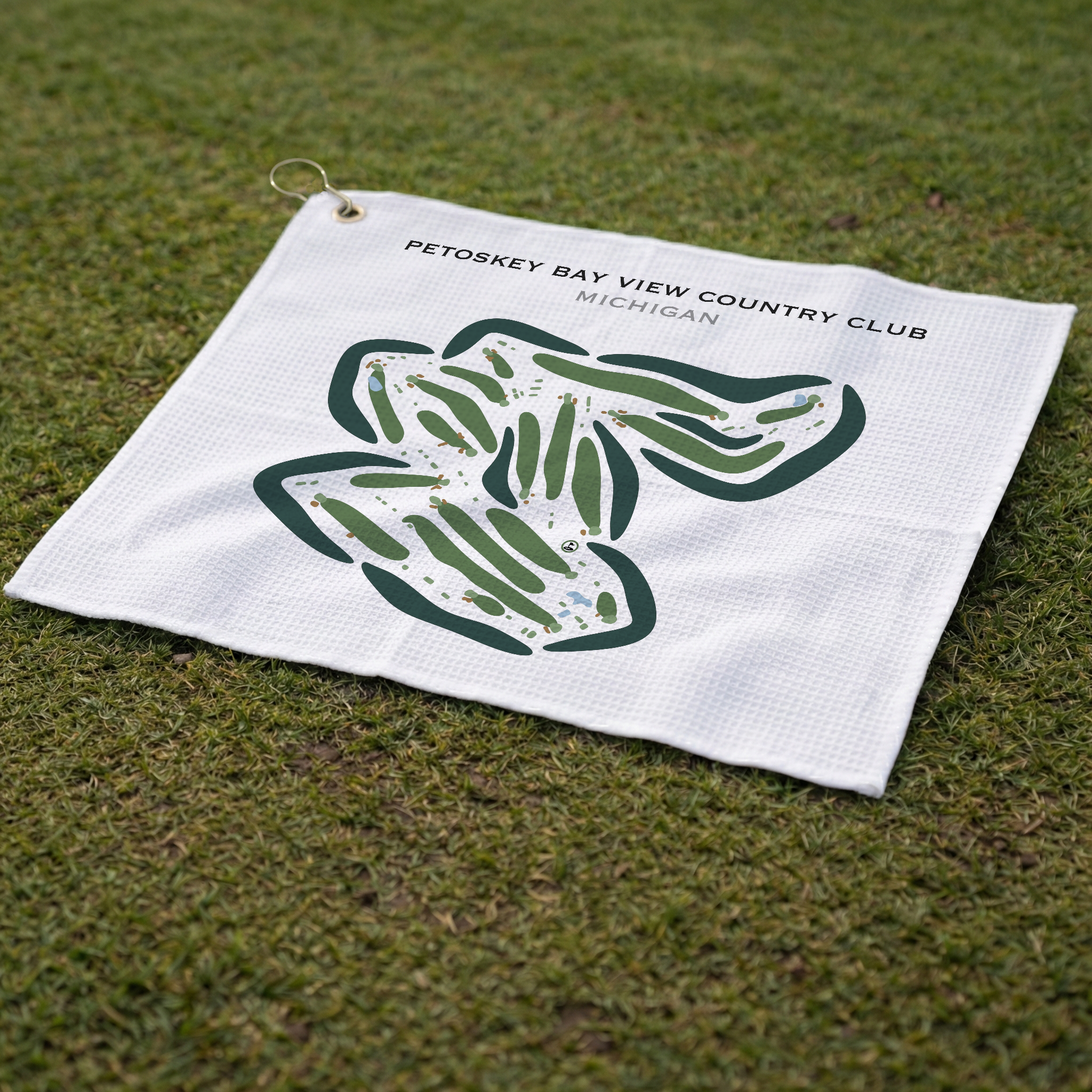 Petoskey Bay View Country Club, Michigan - Printed Golf Courses