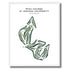 The Pfau Course At Indiana University, Indiana - Printed Golf Courses