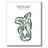 Pheasant Hills Golf Course, Wisconsin - Printed Golf Course