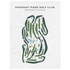 Pheasant Ridge Golf Club, Pennsylvania - Printed Golf Courses