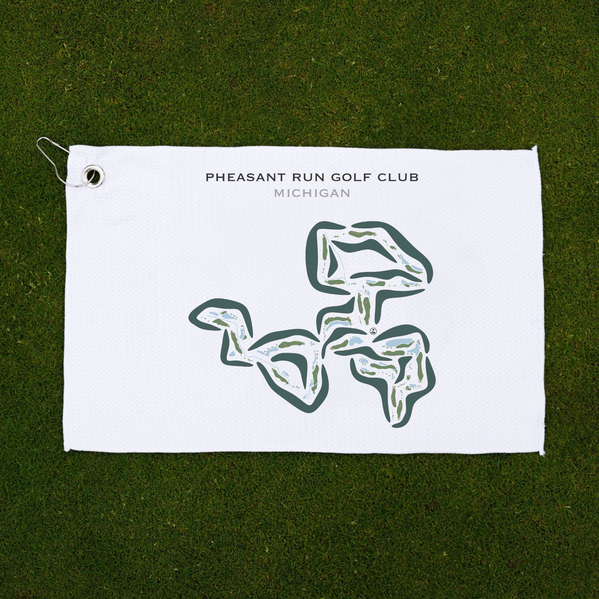 Pheasant Run Golf Club, Michigan - Printed Golf Courses