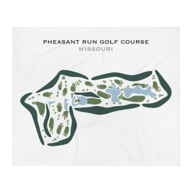 Pheasant Run Golf Course, Missouri - Printed Golf Courses