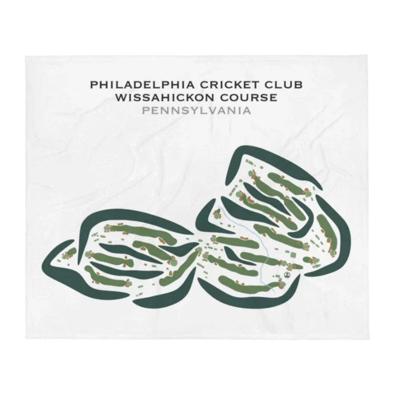 Philadelphia Cricket Club, Wissahickon Course, Pennsylvania - Printed Golf Course