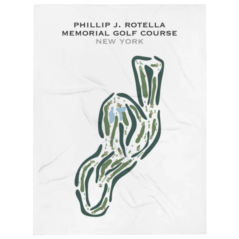 Phillip J. Rotella Memorial Golf Course, New York - Printed Golf Course