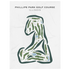 Phillips Park Golf Course, Illinois - Printed Golf Courses