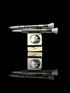 The Tee Clip® Tether™: USA Made | Golf Tee Holder for Belt or Waist| Double Barrels for 2 Tees and 18mm Ball Marker
