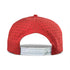 Missing Milk Golf Hat | Snapback Cap | Built-in Magnetic Ball Marker Holder + Marker Included | Missing Golf Ball | Adjustable Red