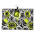 Drippy Smile Golf Towel | Premium Double-Sided Microfiber | Heavy-Duty Magnetic Towel with Carabiner Clip | 24 x 16 in