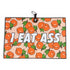Novelty Peaches N’ Cream Golf Towel | Premium Double-Sided Microfiber | Heavy-Duty Magnetic Towel with Carabiner Clip | 24 x 16 in