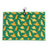 Green Dino Nugget Golf Towel | Premium Double-Sided Microfiber | Heavy-Duty Magnetic Towel with Carabiner Clip | 24 x 16 in