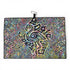 Tribal Flamingo Golf Towel | Premium Double-Sided Microfiber | Heavy-Duty Magnetic Towel with Carabiner Clip | 24 x 16 in