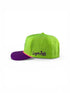 I'd Hit That Piñata Golf Hat | Snapback Cap | Built-in Magnetic Ball Marker Holder + Marker Included | Adjustable | Llama Multicolor