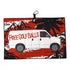 Free Golf Balls Van Golf Towel | Premium Double-Sided Microfiber | Heavy-Duty Magnetic Towel with Carabiner Clip | 24 x 16 in