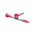 Pink Green Stripe Premium Wooden Golf Tees | 2 3/4” Standard Size | 45 Pack Set | Durable Painted Wood Tees | Unique Designs