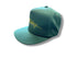 Lost Wedge™ Official Logo Retro Golf Hat Spruce Green
