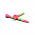 Pink Green Blue Stripe Premium Wooden Golf Tees | 2 3/4” Standard Size | 45 Pack Set | Durable Painted Wood Tees | Unique Designs