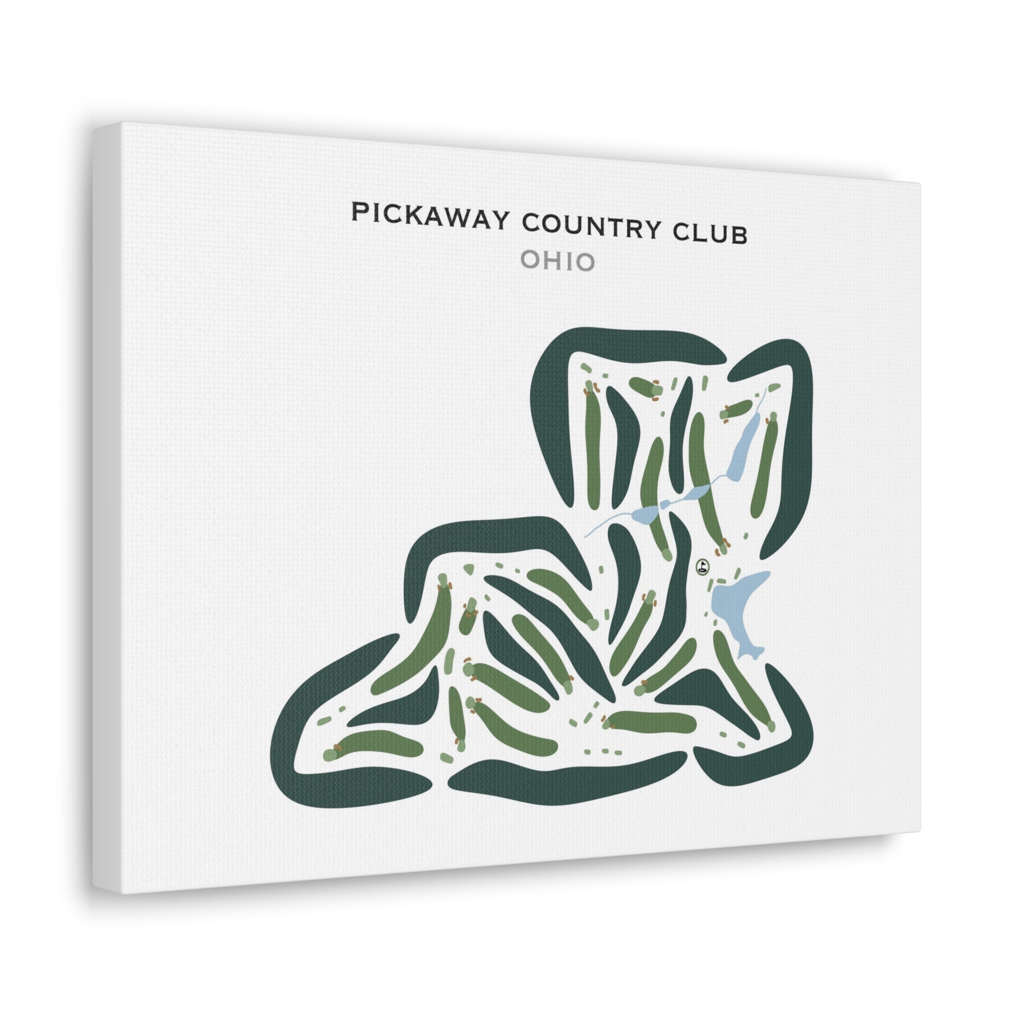 Pickaway Country Club, Ohio - Printed Golf Courses