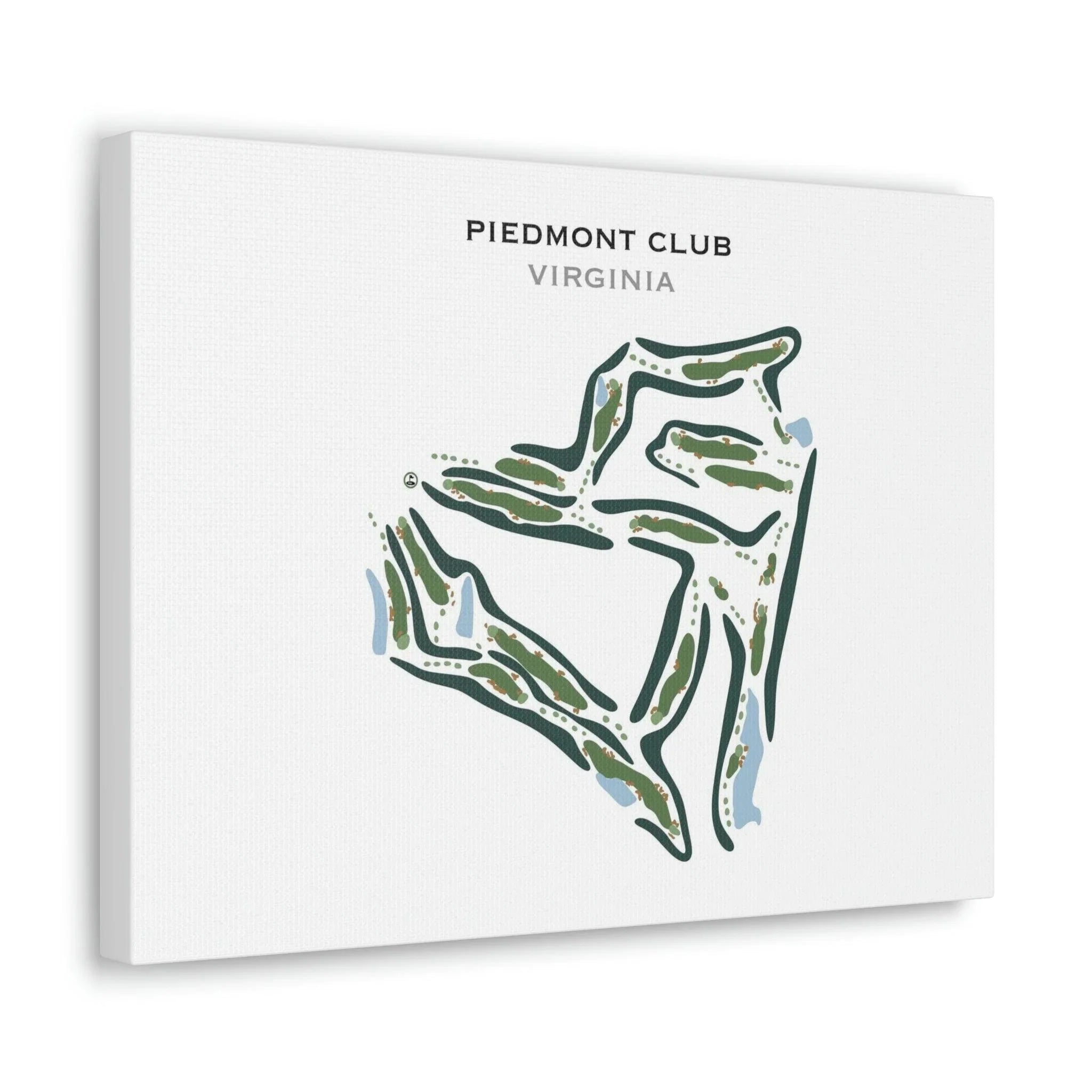 Piedmont Club, Virginia - Printed Golf Courses