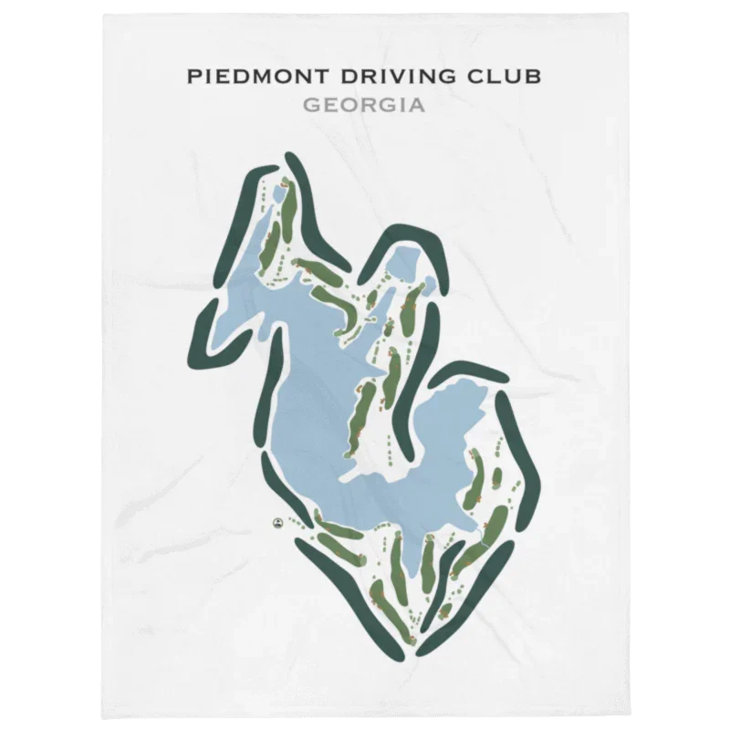 Piedmont Driving Club, Georgia - Printed Golf Courses