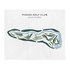 Pinawa Golf Club, Manitoba, Canada - Printed Golf Courses