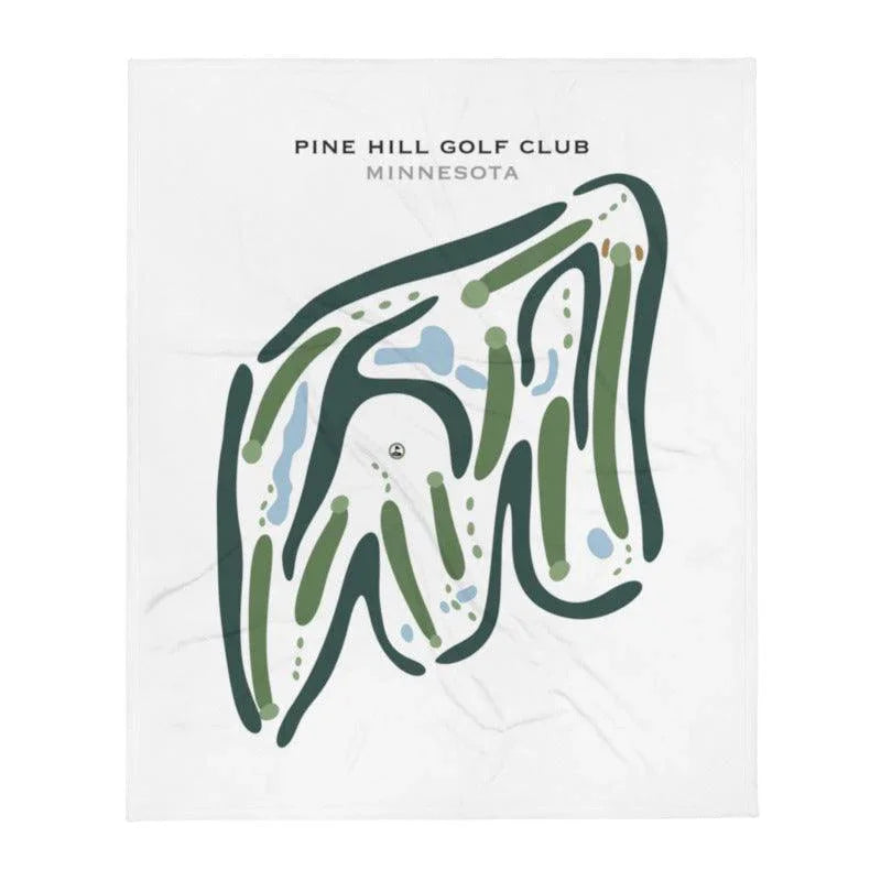 Pine Hill Golf Club, Minnesota - Printed Golf Courses