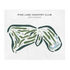 Pine Lake Country Club, Michigan - Printed Golf Course