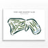 Pine Lake Country Club, Michigan - Printed Golf Course