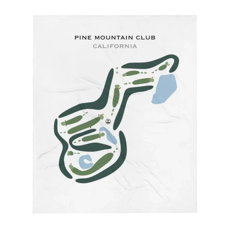Pine Mountain Club, California - Printed Golf Courses