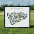 Pine Valley Golf Club, New Jersey (Landscape) - Printed Golf Courses