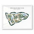 Pine Valley Golf Club, New Jersey (Landscape) - Printed Golf Courses