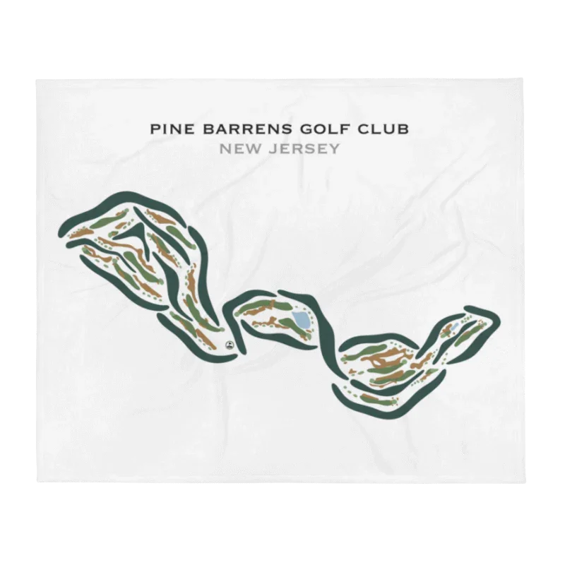Pine Barrens Golf Club, New Jersey - Printed Golf Courses