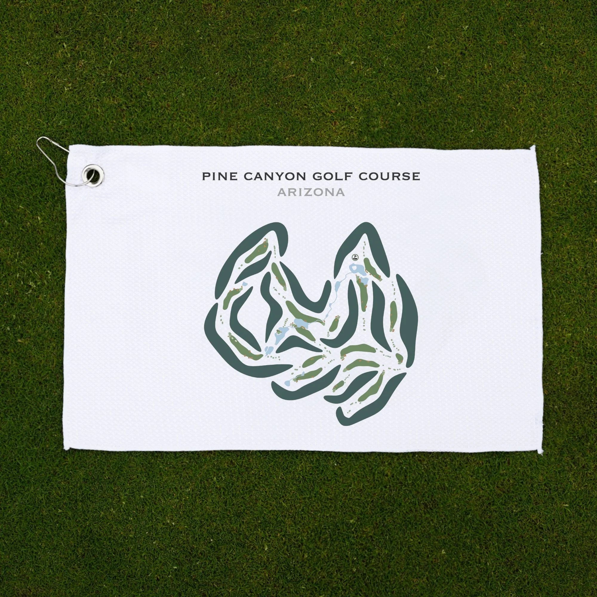 Pine Canyon Golf Course, Arizona - Printed Golf Courses